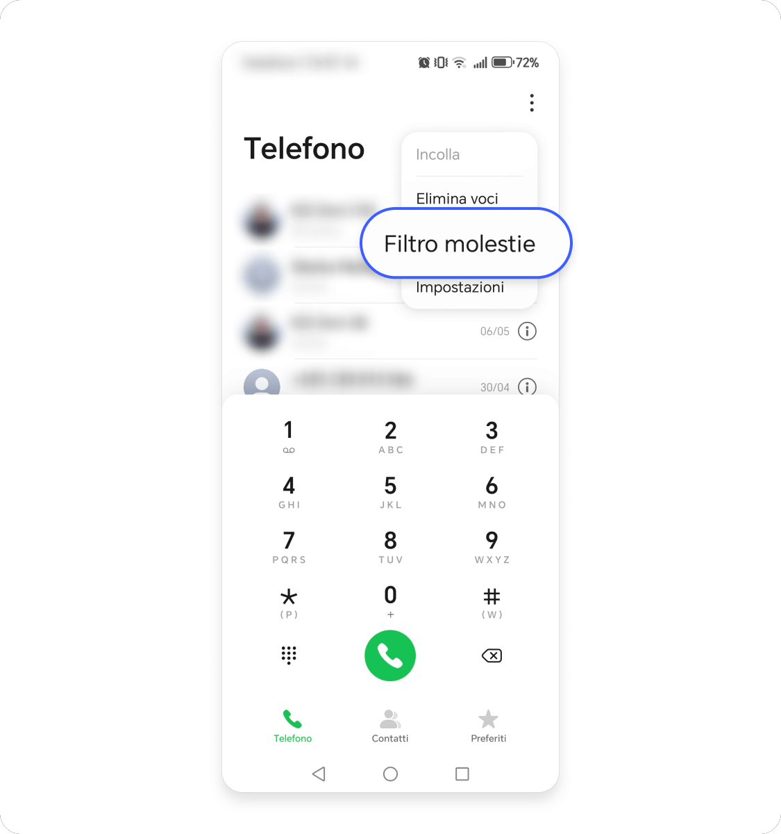Come bloccare le chiamate indesiderate su Android.