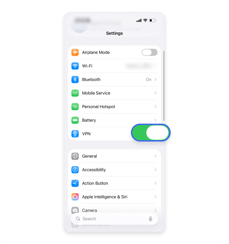 How to turn off a VPN on an iPhone and iPad 2