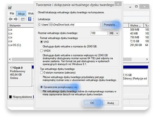 jak zabezpieczyć folder hasłem - metoda nr 2: krok 3