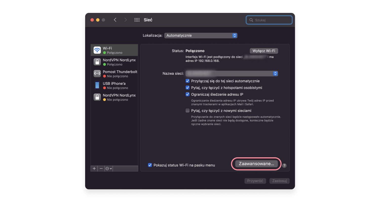 Proxy macOS
