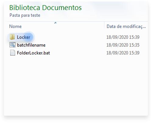como colocar senha em uma pasta no w10: passo nº8