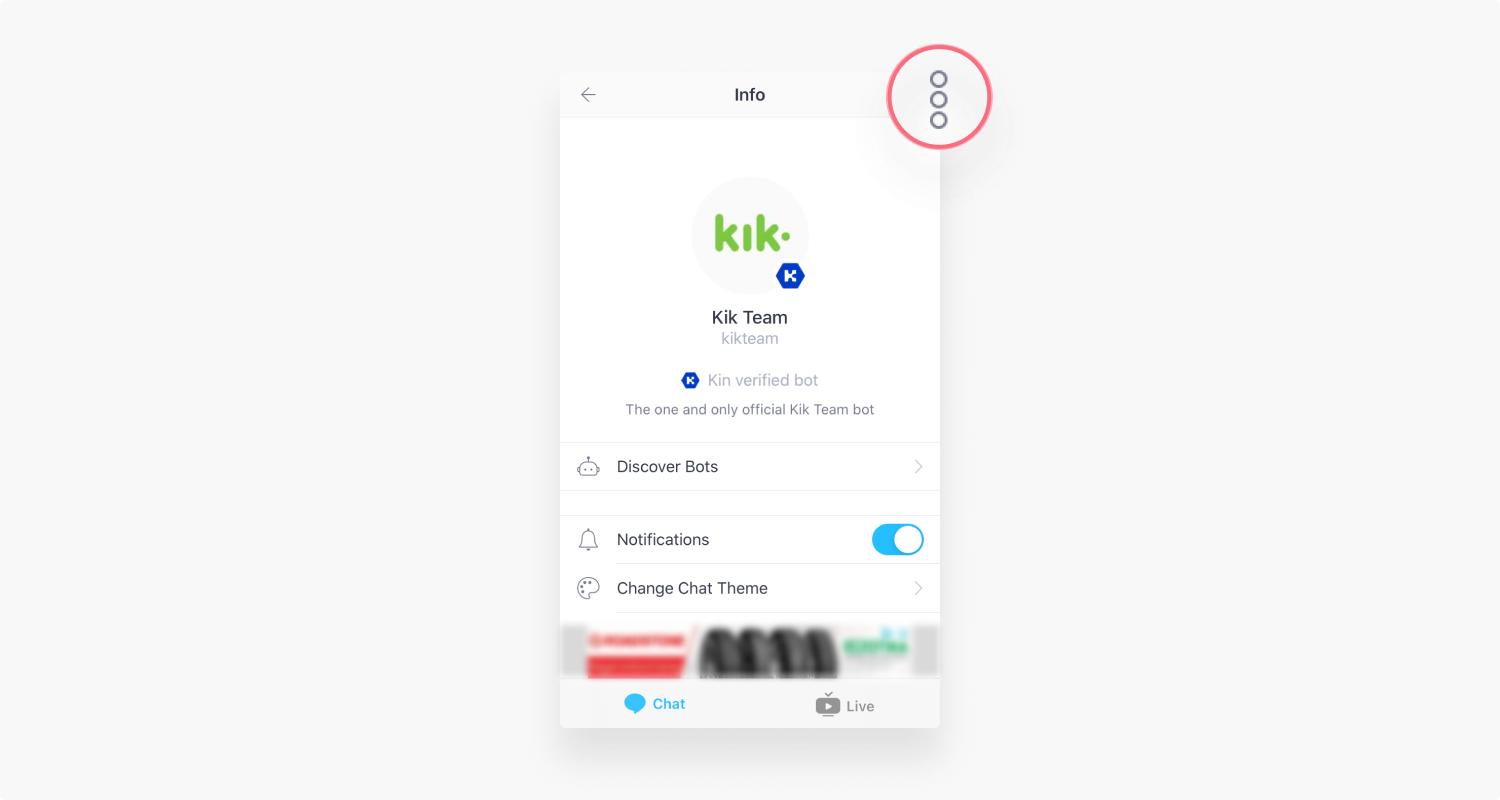 How to delete your Kik account illustration