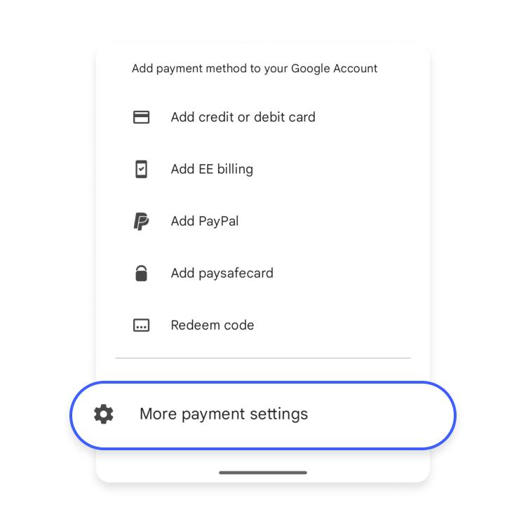 more-payment-settings