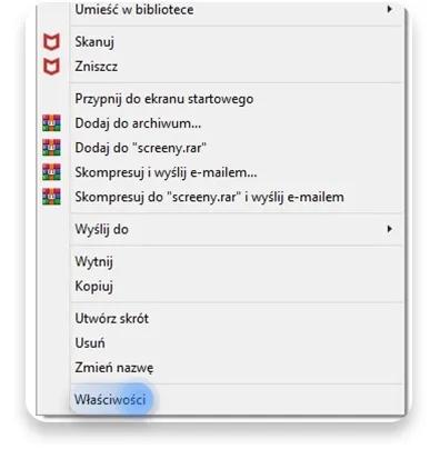 jak zabezpieczyć folder hasłem - metoda nr 1: krok 1