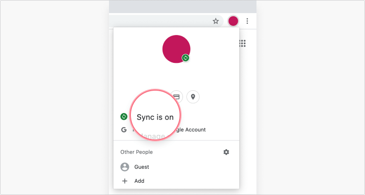 Unsync chrome