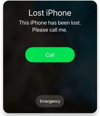 Iphone Lost mode