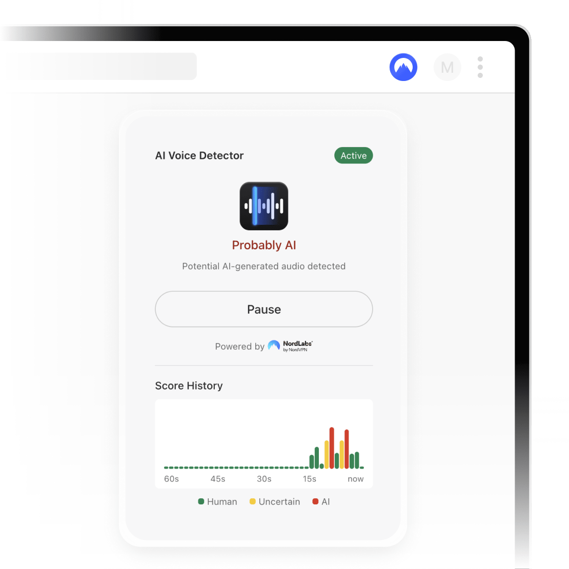 NordLabs New Feature - AI Voice Detector #1327