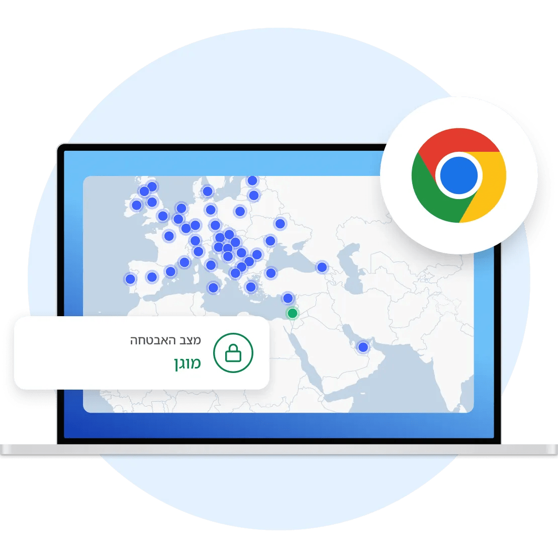 תוסף VPN לדפדפן Chrome