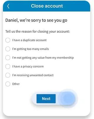 come cancellarsi da linkedin