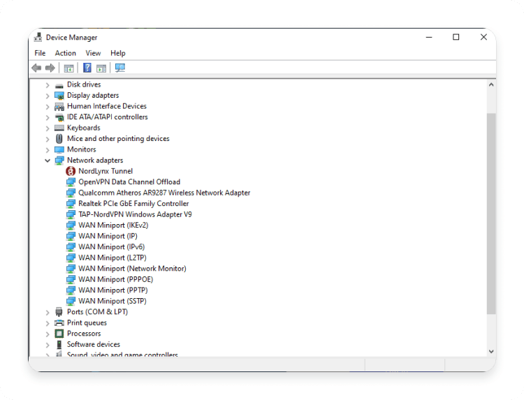 No internet access but connected Windows 2