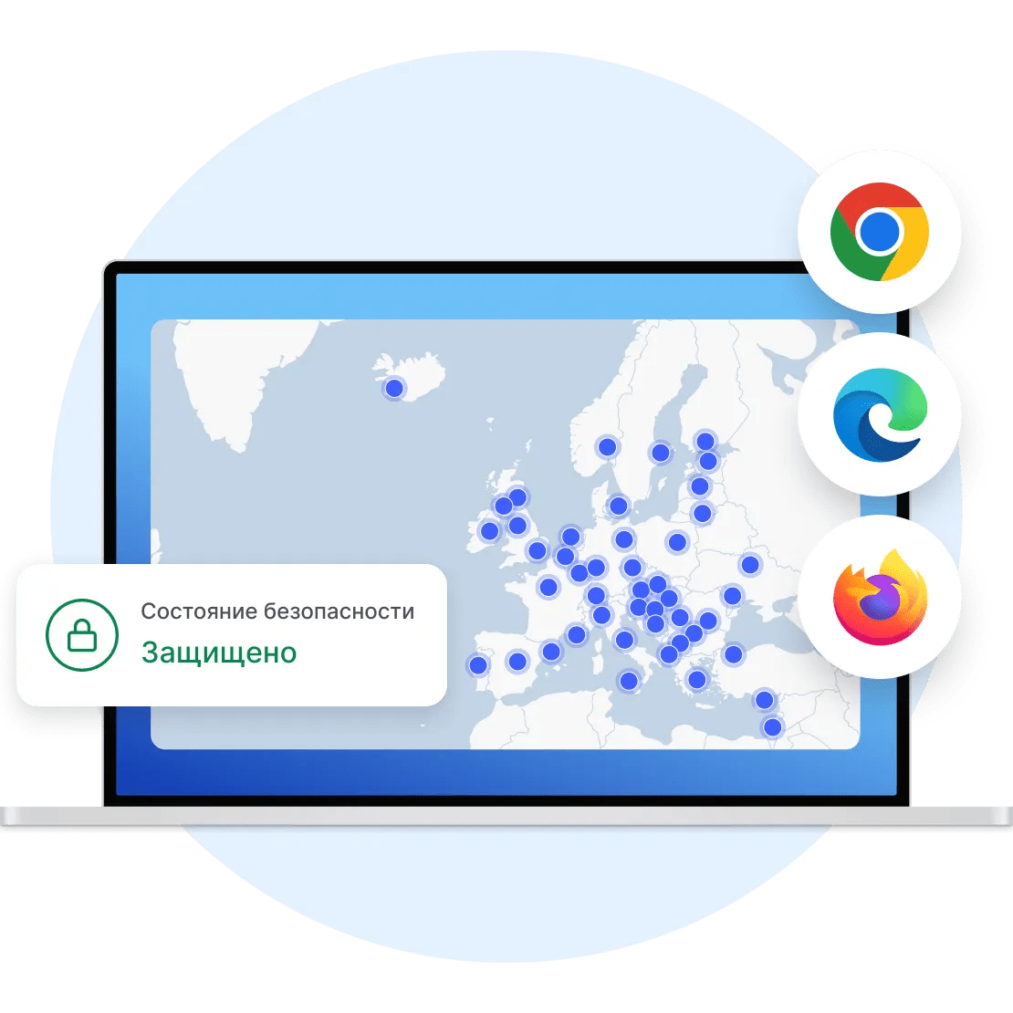 NordVPN предлагает прокси-расширения для Chrome, Edge и Firefox