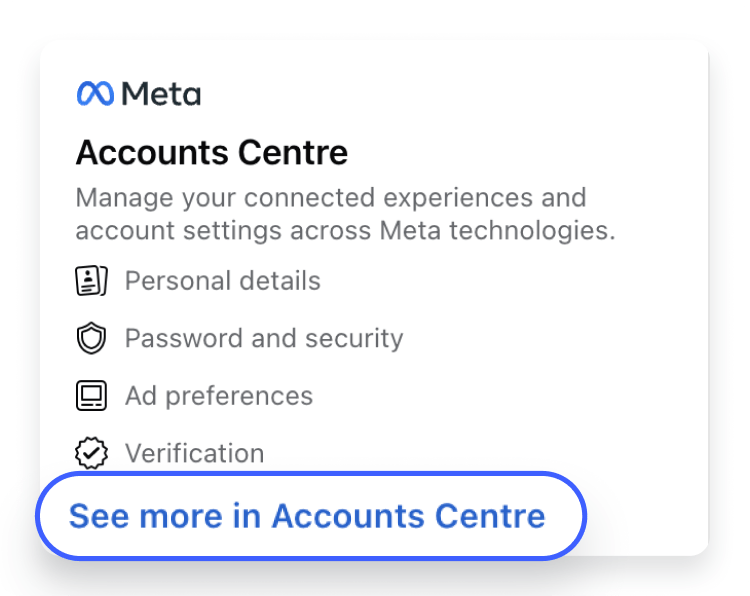 How to access and view your off-Facebook activity on your desktop: Step 2