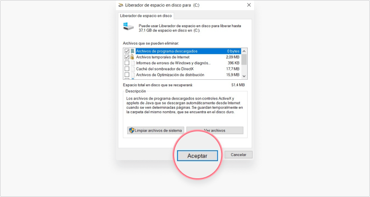 elimina los archivos con virus de tu PC
