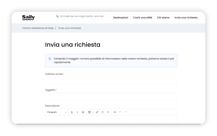 Recensione di Saily 6