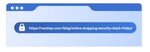 Only shop on HTTPS websites