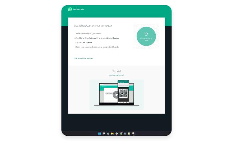 Como usar o WhatsApp Web: passo nº1