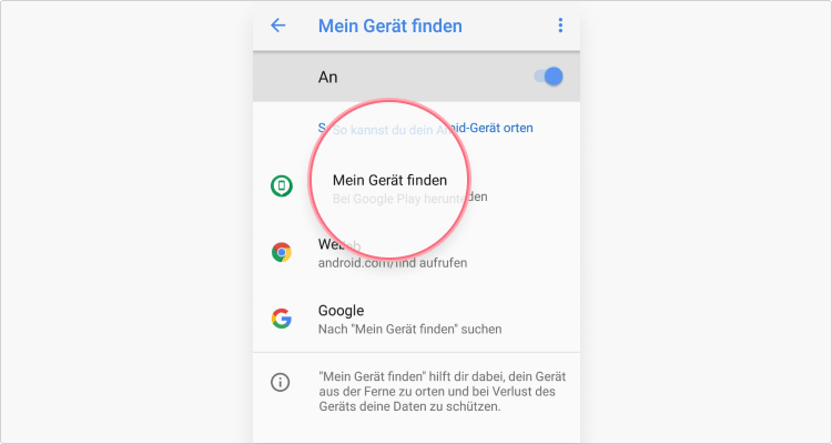 Schutz vor Diebstahl