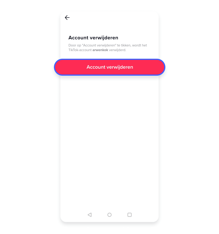 TikTok verwijderen