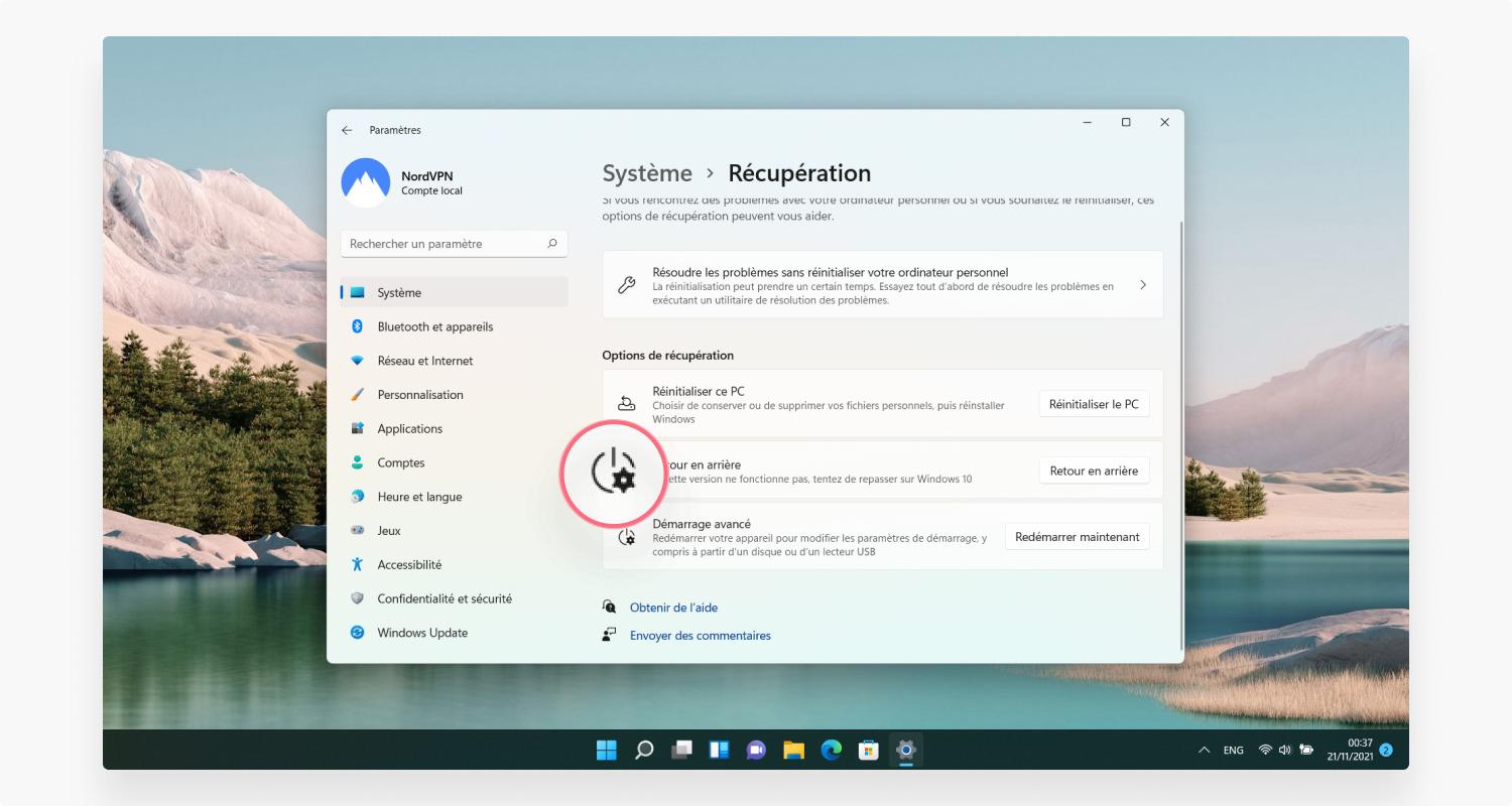 Windows 11 Redémarrer