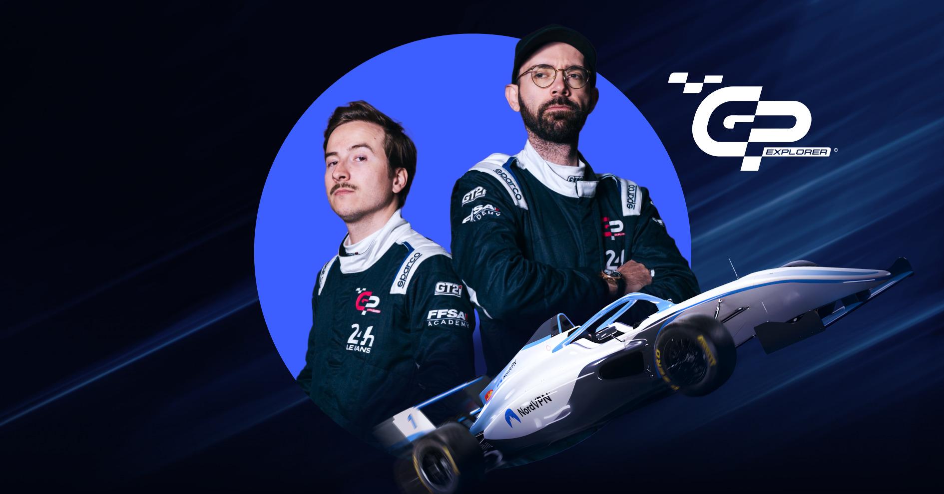 Ecurie NordVPN x Vilebrequin au GP Explorer 2