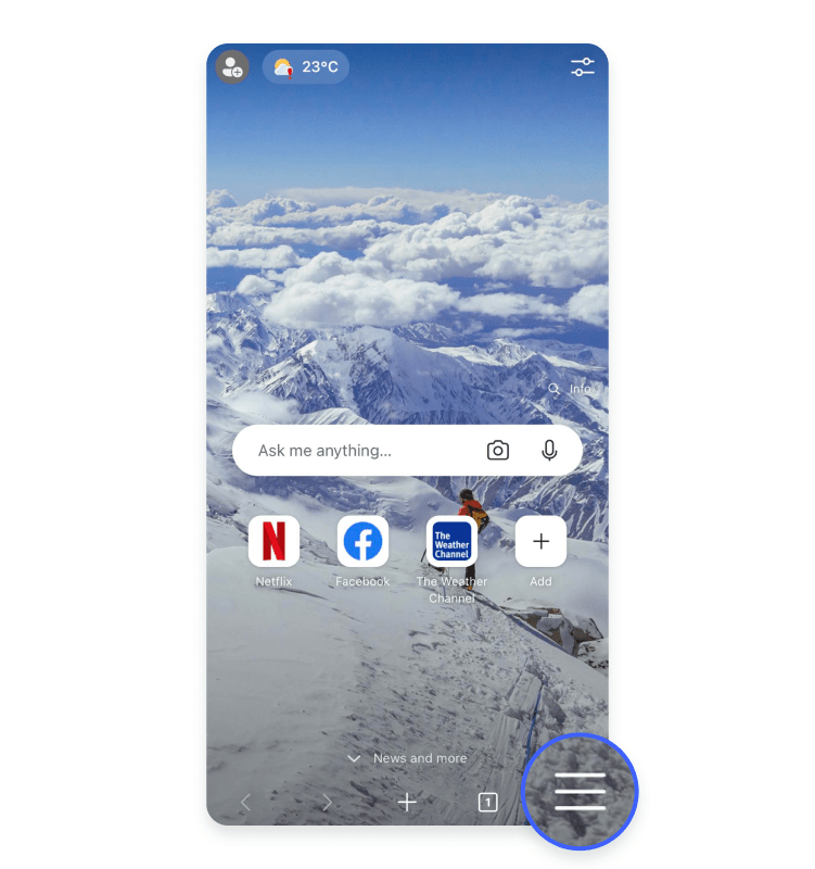 edge three line icon