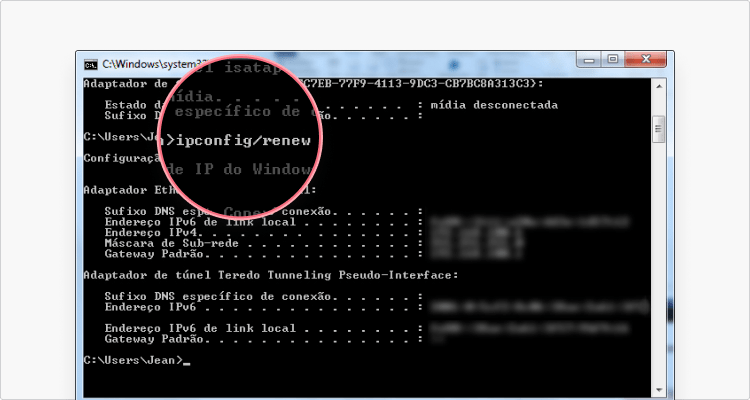 alterar endereço IP: passo nº3