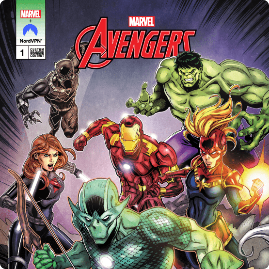 마블 코믹스 NordVPN 에디션