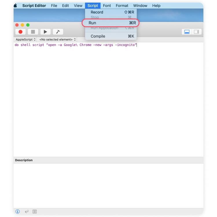 Chrome safe mode automatically on Mac: step 3