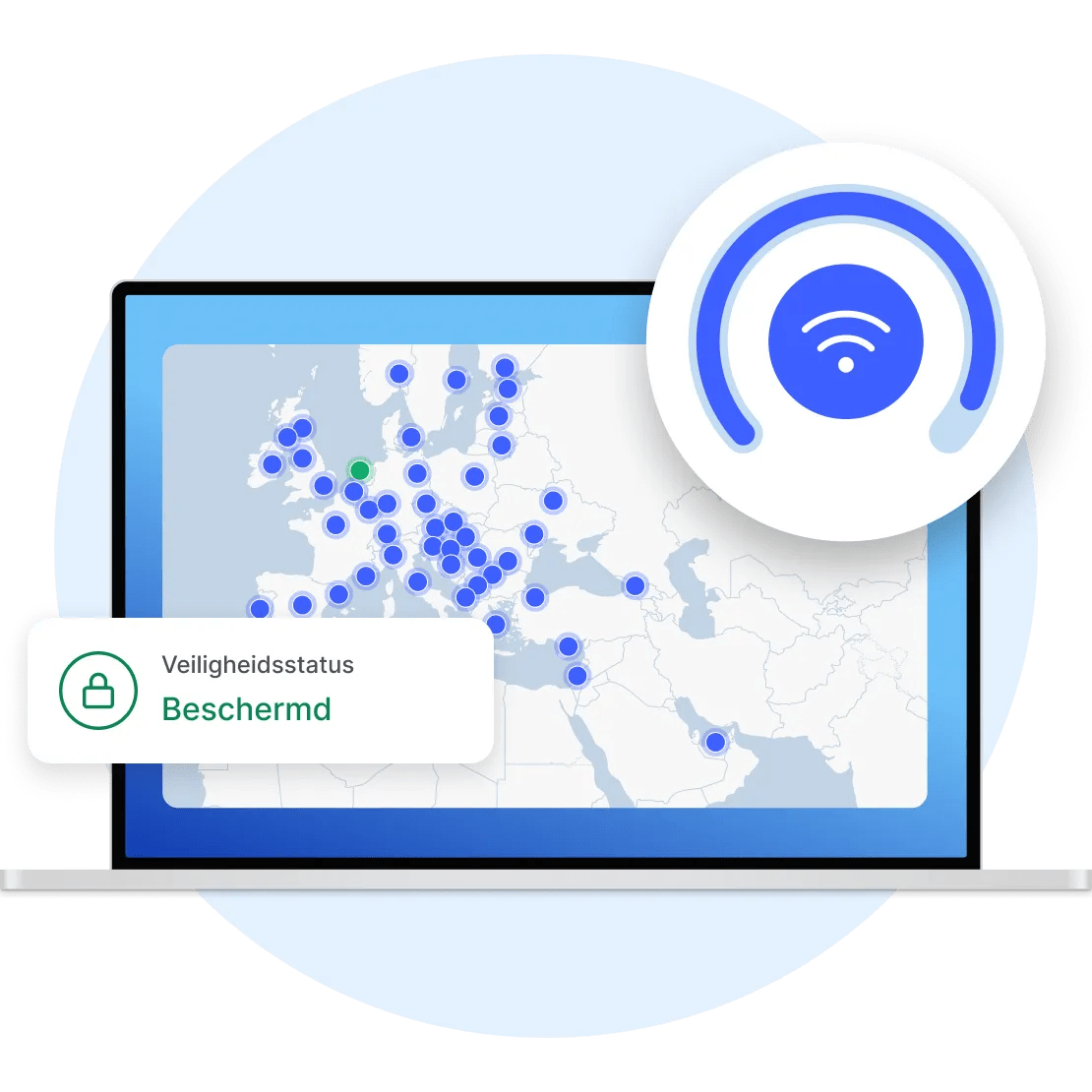 laptop stable connection fast protected md nl