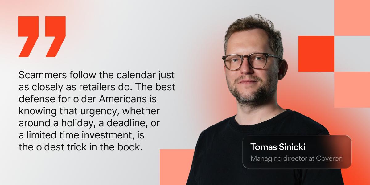 Tomas Sinicki quote on raising elder fraud