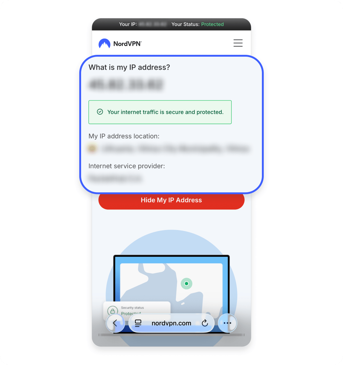 How to check an iPhone’s IP address without Wi-Fi: Step 3