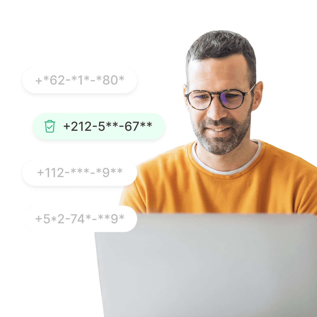 Incogni entfernt deine Telefonnummer aus den Datenbanken von Telemarketing- und Robocall-Zentren.