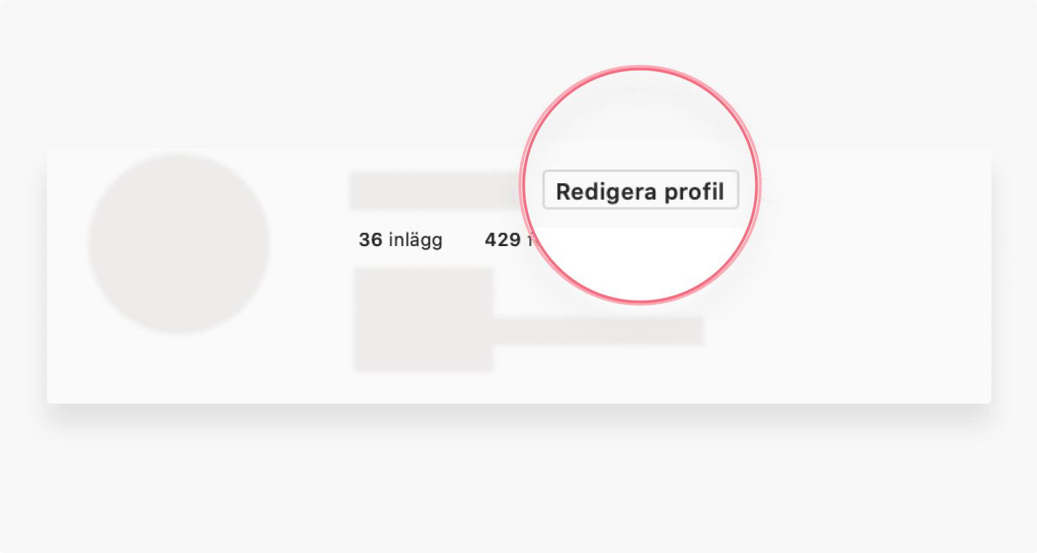 ta bort instagramkonto steg 2