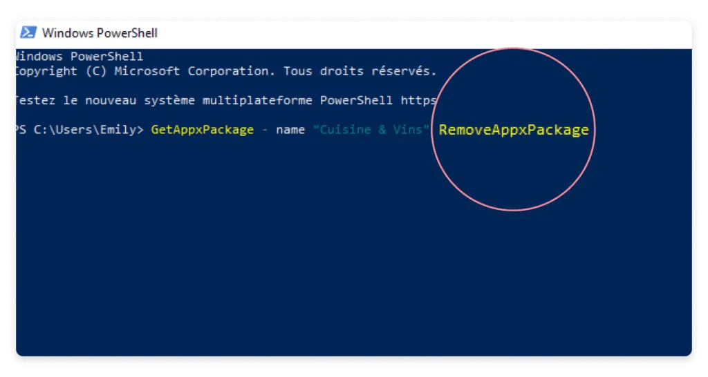 Désinstallez les bloatwares sur Windows