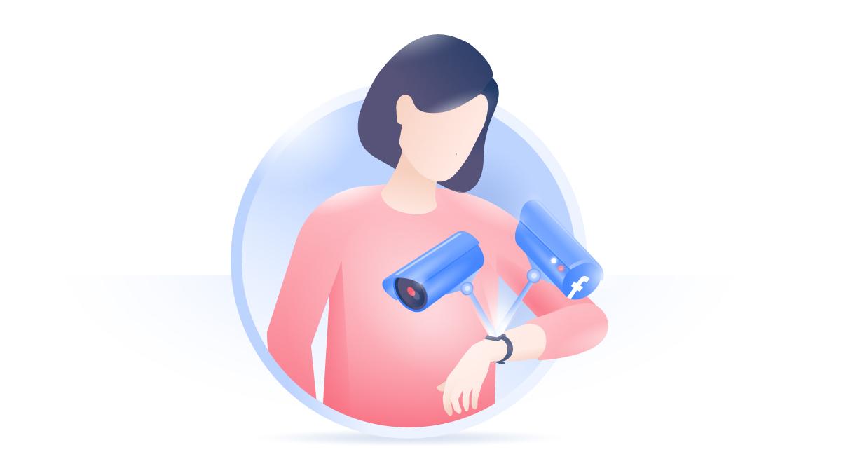 facebook smartwatch threat illustration
