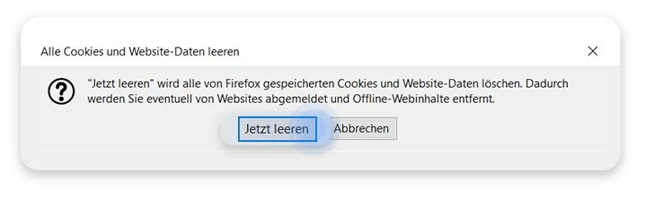 cookies löschen firefox