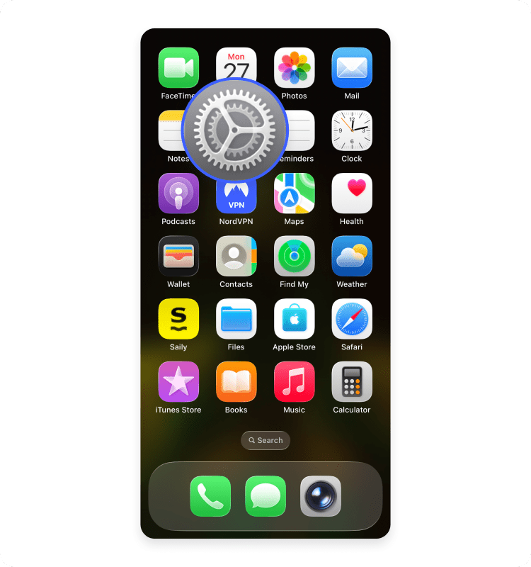 How to remove an Apple ID from an iPhone: Step 1