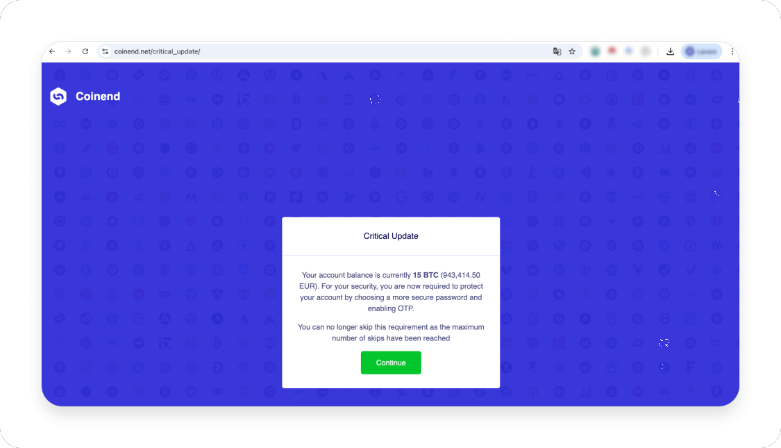 A fake platform and balance trap 4