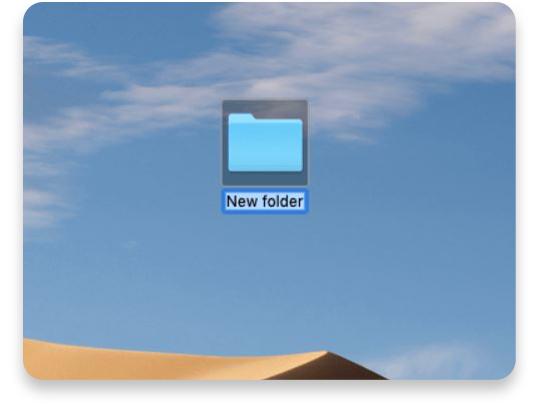 Einen Ordner mit Passwort schützen auf dem Mac Schritt 1