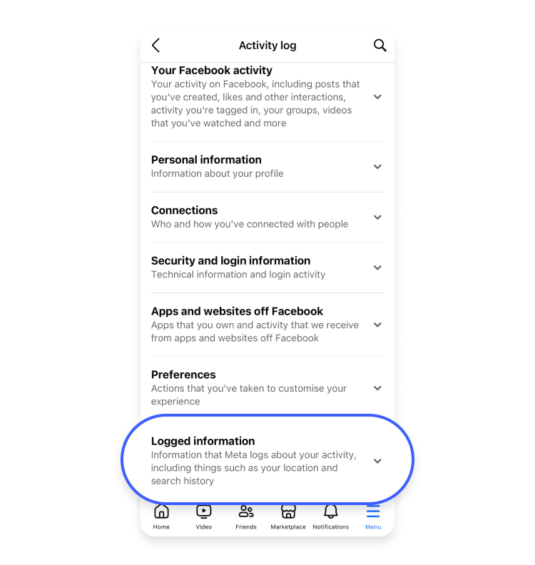 Search history 37
