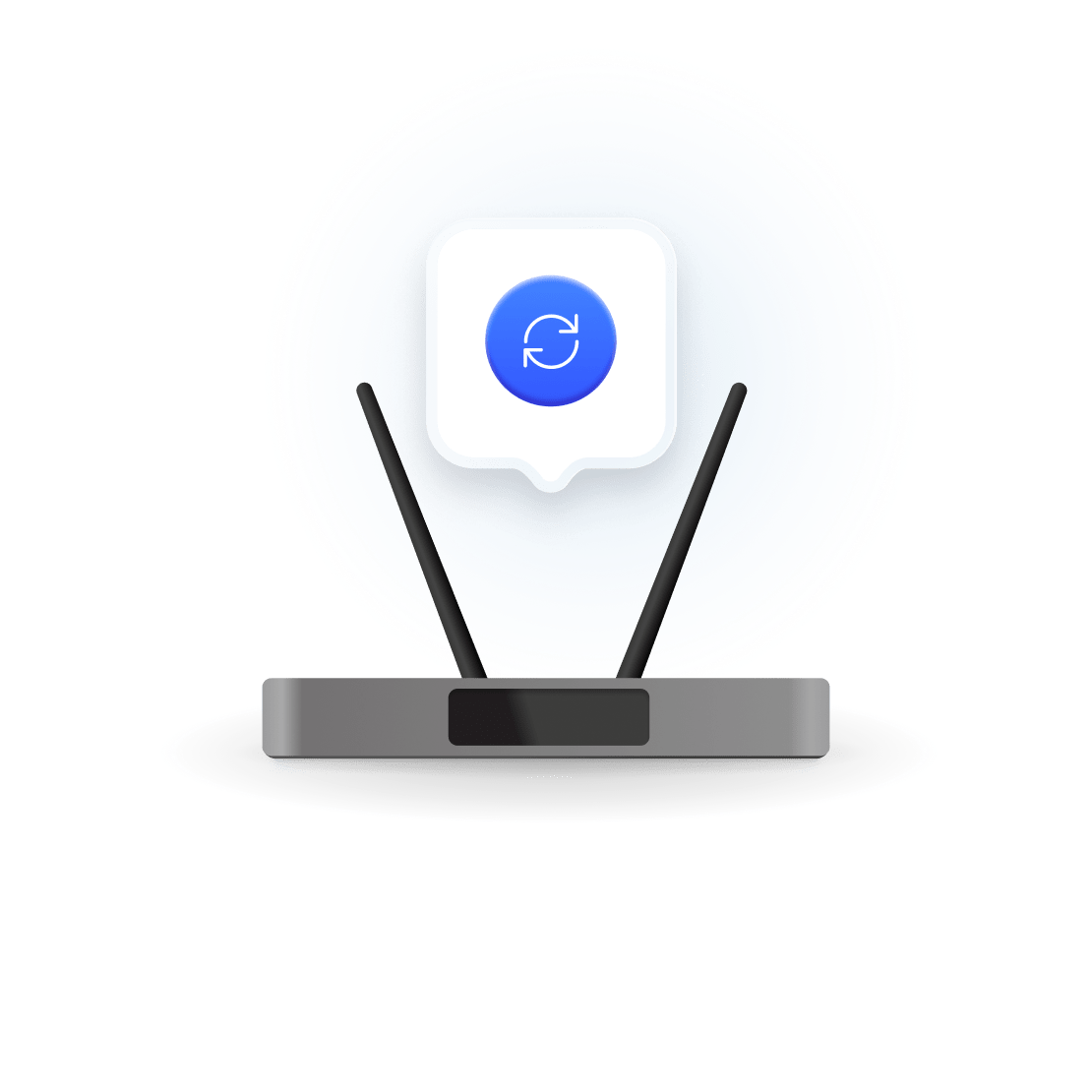 A router that’s been updated to minimize the risk of DNS leaks.