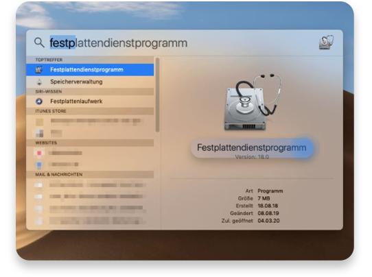 Einen Ordner mit Passwort schützen auf dem Mac Schritt 2