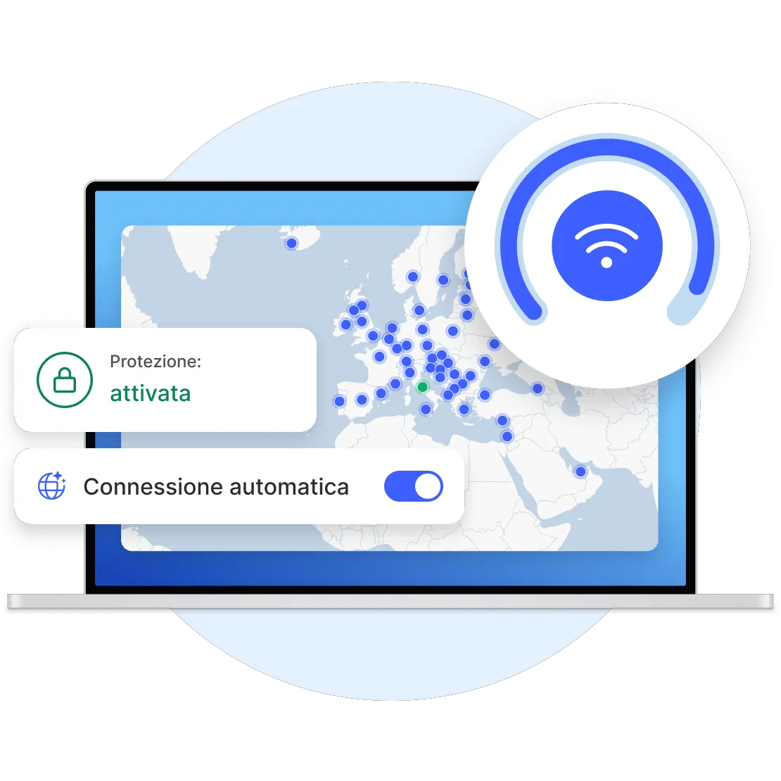 L’app NordVPN per desktop.