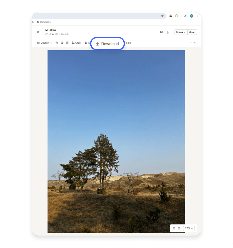 Phone to a PC using cloud storage with Dropbox: step 4