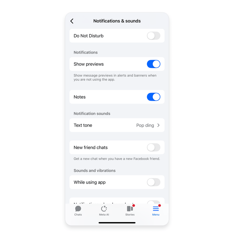 How to turn off Facebook Messenger 4