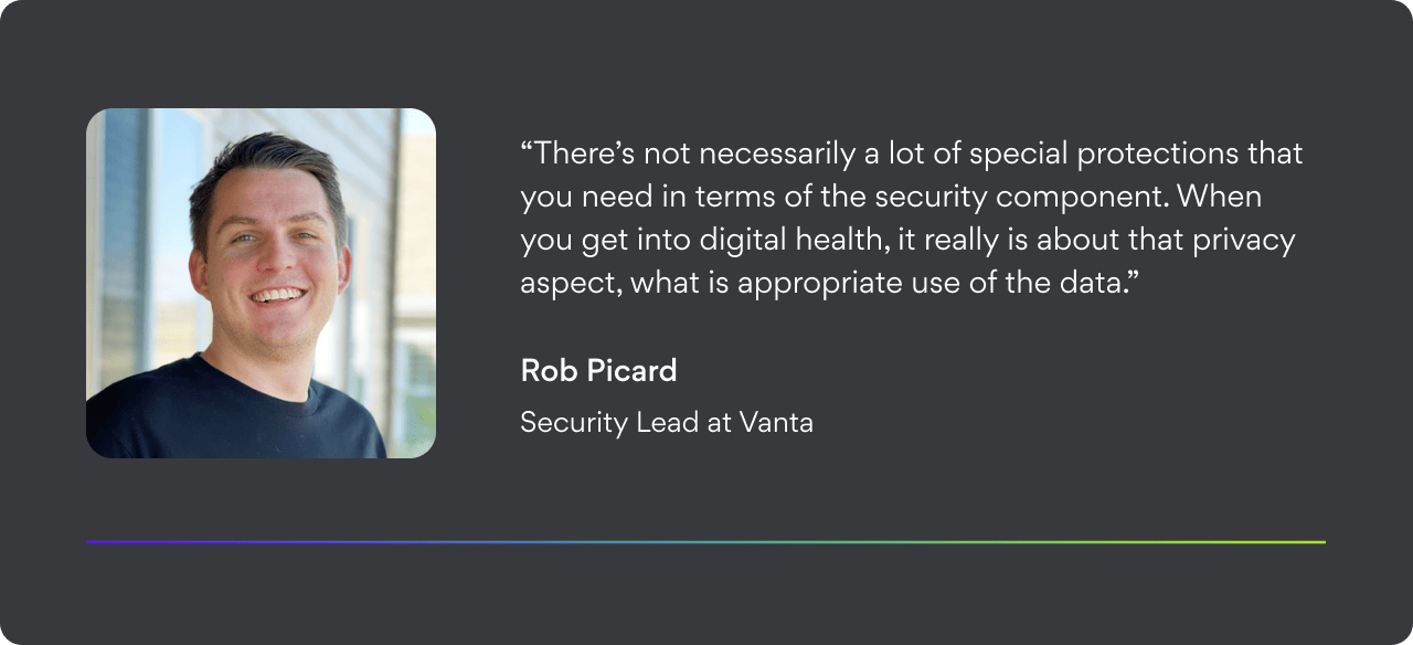 Rob Picard, Security Lead at Vanta.