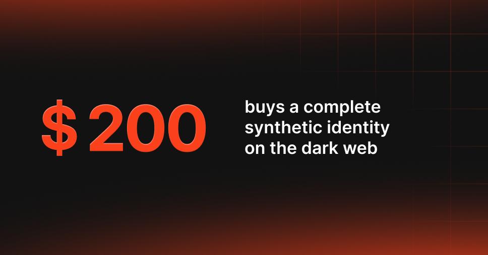 A fake identity built with your data costs $200