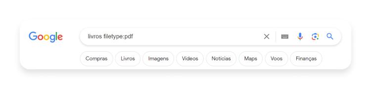 O que são Google Dorks: filetype