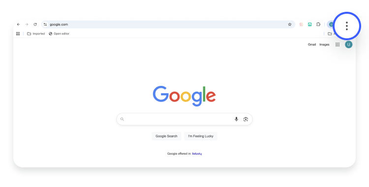 Saved passwords on Chrome 1