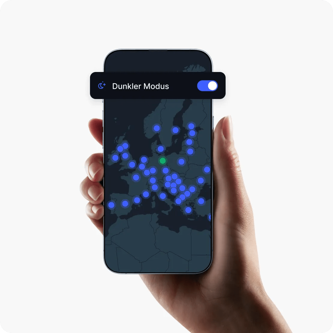 Aktiviere den NordVPN Dark Mode auf deinem Android-Telefon